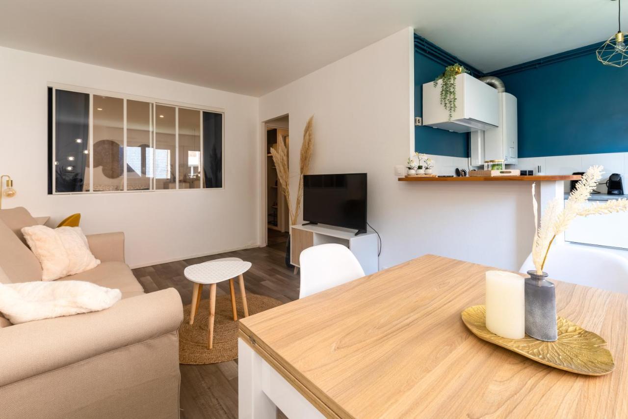 Hygge - Superbe Apt Renove Rouen Gare Avec Parking Privatif Lejlighed Eksteriør billede