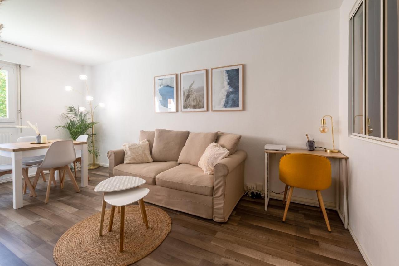 Hygge - Superbe Apt Renove Rouen Gare Avec Parking Privatif Lejlighed Eksteriør billede